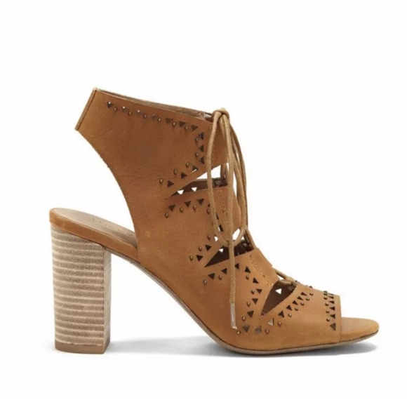 Lucky brand strappy leather heels - Picture 2 of 7